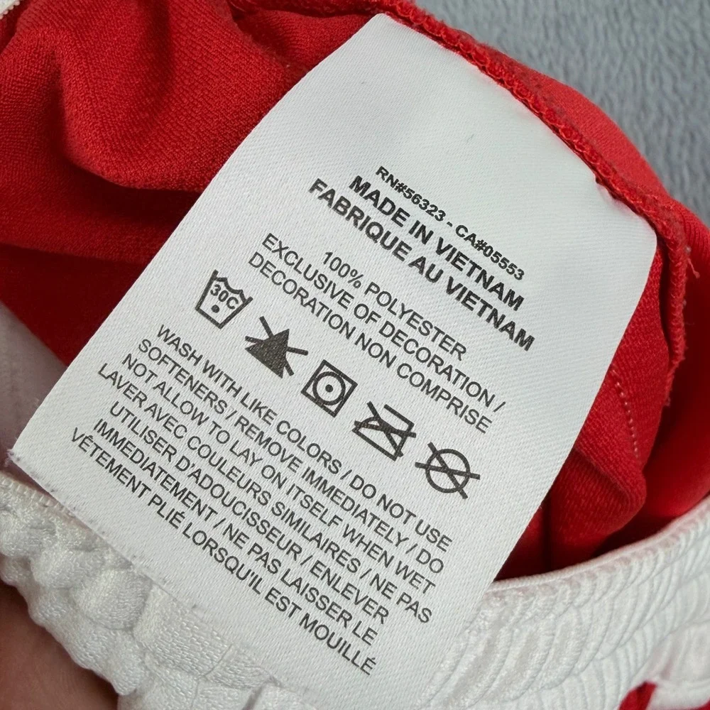 Nike Jordan Dri-FIT Basketball Shorts Red White AR4321-658 Mens XS